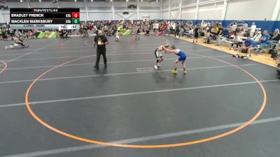 90 lbs Cons. Semi - Macklen Marksbury, Unattached vs Bradley French, Unattached