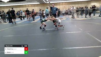 62 lbs Round Of 16 - Kysen Tolentino, Nakamura WC vs Liam Baker, Savage House WC