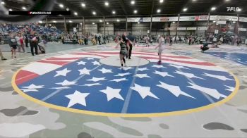 130 lbs Champ. Round 1 - Hailey Ford, Valley City Express Wrestling vs Syrhina Gentry, Moorcroft Mat Masters