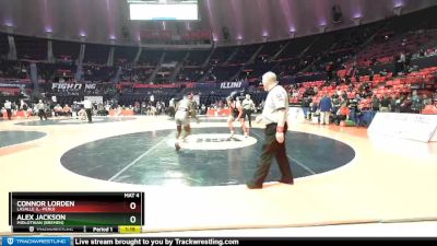 2A 220 lbs Quarterfinal - Connor Lorden, LaSalle (L.-Peru) vs Alex Jackson, Midlothian (Bremen)