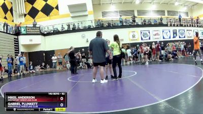 92 lbs Cons. Round 4 - Carl Fielden, The Fort Hammers Wrestling vs Kyran Jochim, Franklin Wrestling Club