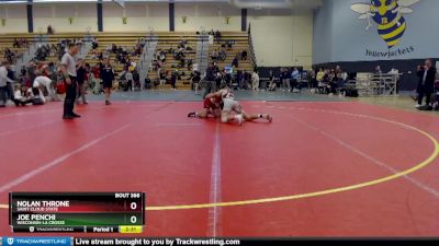 149 lbs Cons. Semi - Joe Penchi, Wisconsin-La Crosse vs Nolan Throne, Saint Cloud State