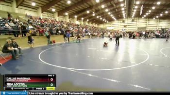 49 lbs Cons. Round 4 - Trae Campos, Green River Grapplers vs Dallas Marshall, Warriors Of Christ WOC