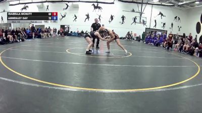 124 lbs Round 1 (16 Team) - Isabella Mcnutt, Gannon University vs Annesley Day, Tiffin University