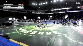 106 lbs Quarterfinal - Micah Bennett, Camas vs Juan Mateo, Gig Harbor