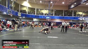 197 lbs Champ. Round 2 - Asher Ruchti, Southern Oregon University vs Landon Williams, Life University