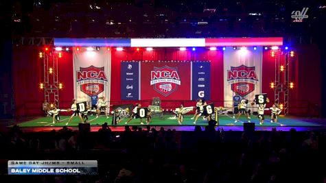 Baley Middle School [2026 Game Day JH/MS - Small] 2026 NCA High School Nationals