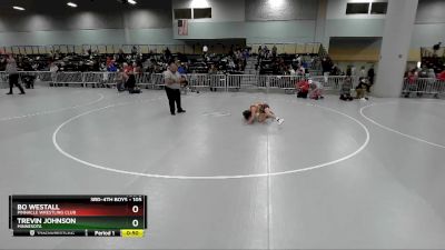 105 lbs Cons. Round 1 - Bo Westall, Pinnacle Wrestling Club vs Trevin Johnson, Minnesota