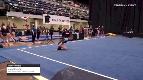 Jozie Krevitz - Women's Group, Xtreme Gymnastics and Trampoline - 2021 Women's Xcel Region 4 Championships
