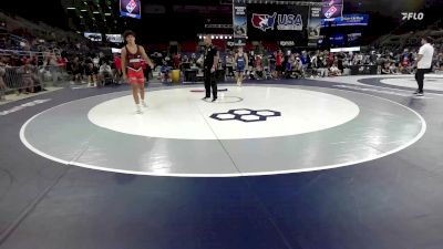 165 lbs Cons. Sub-semis - Colton Loween, MN vs Luke Hoag, MN
