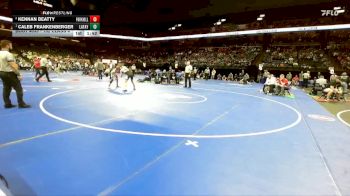 132 Class 4 lbs Champ. Round 1 - Caleb Frankenberger, Lafayette (Wildwood) vs Kennan Beatty, Park Hill