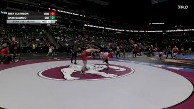 157-4A Quarterfinal - Trey Clarkson, Montrose vs Gabe Galindo, Greeley Central