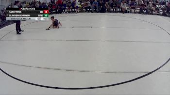 17 lbs 5th Place Match - Kane Titus, Palmer vs Blayden Bortner, Medicine Valley Wrestling Club