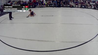 17 lbs 5th Place Match - Kane Titus, Palmer vs Blayden Bortner, Medicine Valley Wrestling Club