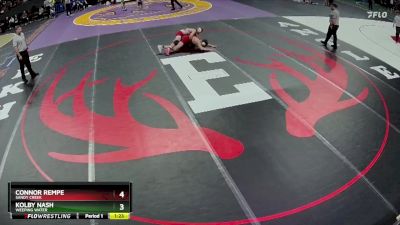 Champ. Round 1 - Connor Rempe, Sandy Creek vs Kolby Nash, Weeping Water