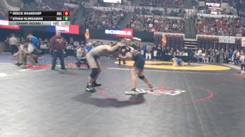 Champ. Round 1 - Reece Shandorf, Shelby vs Ethan Klingaman, Harlem