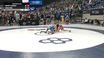 113 lbs Cons. Sub-quarters - Brody Compau, Michigan vs Evan Cies, Pennsylvania