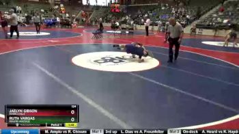 124 lbs Cons. Round 4 - Ruth Vargas, Rogers Heritage vs Jaelyn Gibson, Russellville
