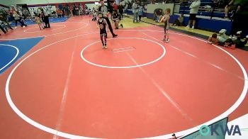 58 lbs Semifinal - Hudson Smith, Salina Wrestling Club vs Bennett Dawson, Team Tulsa Wrestling Club