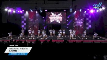 Delta Force Athletics - Salute [2025 L2 - U16 - Small Day 2] 2025 JAMfest Cheer Super Nationals