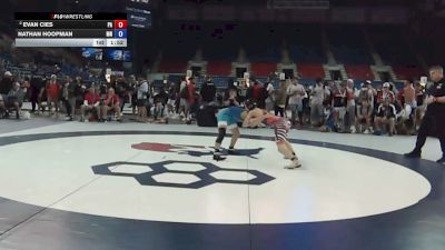 113 lbs Cons. Sub-semis - Evan Cies, Pennsylvania vs Nathan Hoopman, Minnesota
