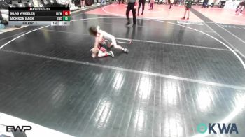 52 lbs Rr Rnd 2 - Silas Wheeler, Locust Grove Youth Wrestling vs Jackson Back, Salina Wrestling Club