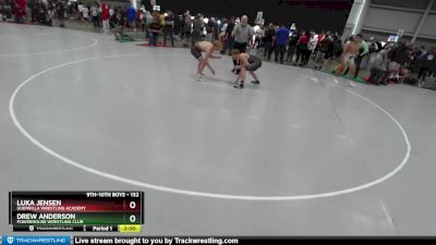 132 lbs Champ. Round 2 - Luka Jensen, Guerrilla Wrestling Academy vs Drew Anderson, Powerhouse Wrestling Club