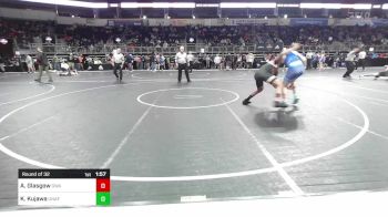 163 lbs Round Of 32 - Antoine Glasgow, The Glasgow Wrestling Academy vs Kyle Kujawa, Unaffiliated