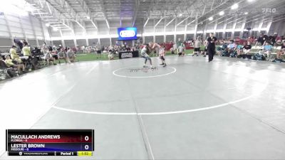 165 lbs Placement Matches (16 Team) - Macullach Andrews, Florida vs Lester Brown, Missouri