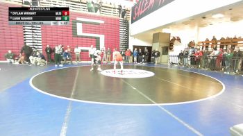 120 lbs Round Of 16 - Dylan Wright, Milford vs Liam Maher, Minnechaug