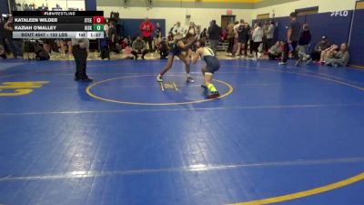 103 lbs Round Of 16 - Kataleen Wilder, Steel Valley Vixens vs Kaziah O'Malley, Kiski Area