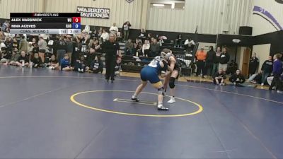145 Open Cons. Round 2 - Alex Harswick, Wartburg vs Nina Aceves, Iowa Lakes CC