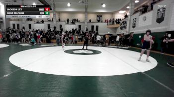 106 lbs Round Of 32 - Jackson Ley, Barnstable vs Reno Telford, Plymouth North