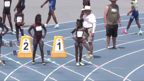 Youth Girls' 100m Championship, Finals 1 - Age 10