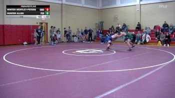 175 lbs Day 1 (round 4) - Winter Mentley-Peters, Gowanda vs Hunter Allen, Pioneer