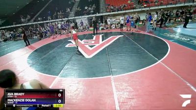 96 lbs Round 1 (8 Team) - Leena Sharp, Utah vs Leah Loya, Idaho