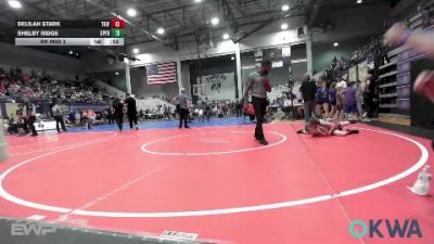 58 lbs Rr Rnd 3 - Delilah Stark, Tiger Trained Wrestling vs Shelby Ridge, Sperry Wrestling Club