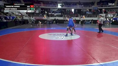 5A 165 lbs Quarterfinal - Dewayne Harris, Carver Birmingham vs Brody Patrick, Arab