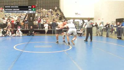 285-A lbs Rr Rnd 3 - Edwin Aracena, 5 Points Wrestling Club vs Anthony Brown, MetroWest United
