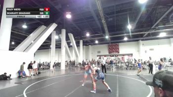 115 lbs Final - Riley Nieto, Pounders WC vs Scarlett Graziano, Carlsbad Wr Ac
