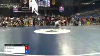 126 lbs Consi Of 32 #1 - Cole Sarbacker, Wisconsin vs Colin Young, Illinois