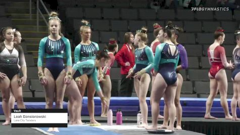 Leah Gonsiorowski - Vault, Lake City Twisters - 2022 Elevate the Stage Toledo presented by Promedica