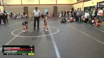 44 lbs Round 4 - Clayton Harrison, Warhawks vs Jackson Helsel, Lake Forest Mat Ratz