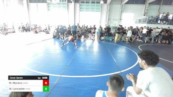 70 lbs Consolation - Matthew Moreno, Hawkeye WC vs Wyatt Lancaster, Espana Wrestling