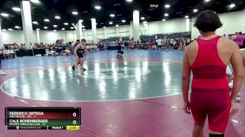 157 lbs Round 1 (16 Team) - Federico Ortega, Wellington - DEV vs Cale Bonenberger, Intense Wrestling Club