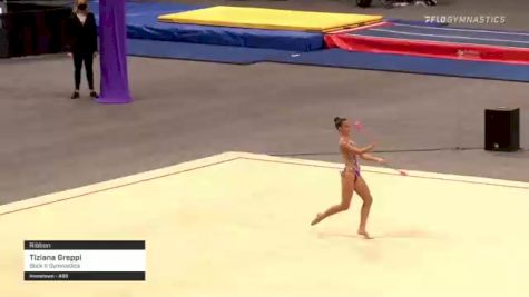Tiziana Greppi - Ribbon, Stick It Gymnastics - 2021 USA Gymnastics Championships