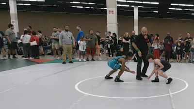 92 lbs Quarters - Mason Horne, Texas Eagle Wrestling Academy vs Marrea McKay, Powerhouse Wrestling