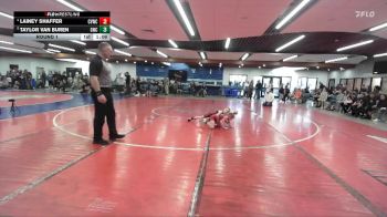 57 lbs Round 1 - Lainey Shaffer, Clearwater Valley Wrestling Club vs Taylor Van Buren, Grace Wrestling Club