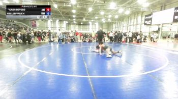 132 lbs Cons. Round 2 - Cash Devers, Asylum Wrestling Club vs Kellen Valich, Whatcom Wrestling Academy