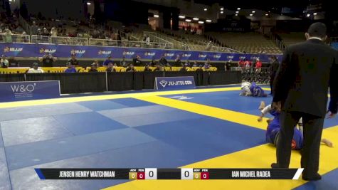 Jensen Henry Watchman vs Ian Michel Radea 2026 Pan Kids Jiu-Jitsu IBJJF Championship
